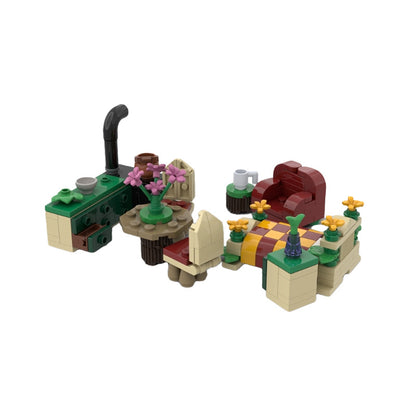 Fairy Cottage Forest Model Building Blocks