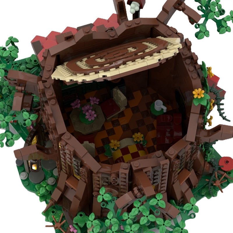 Fairy Cottage Forest Model Building Blocks