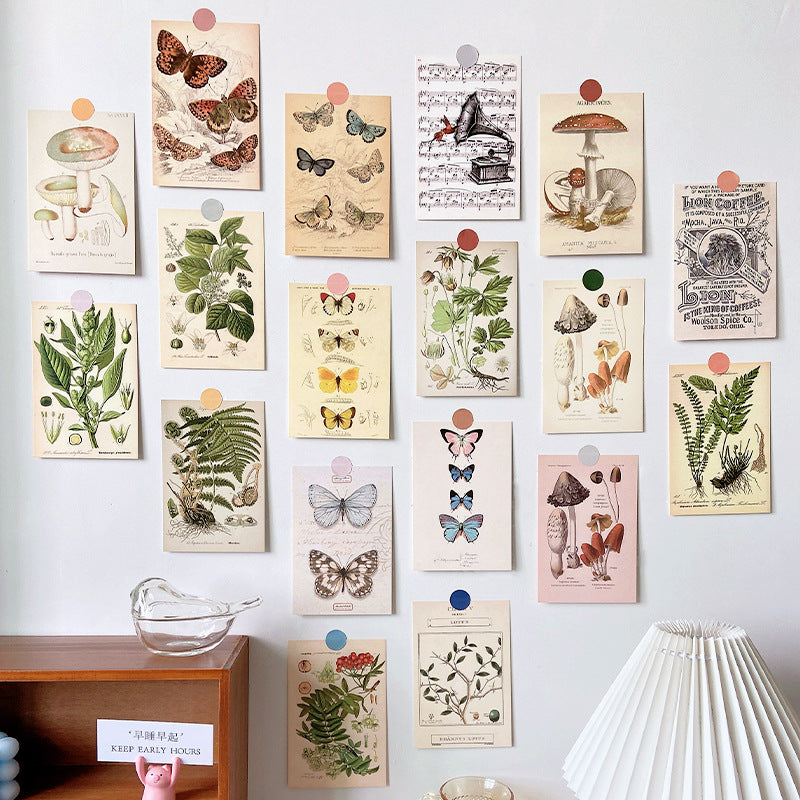 Forest Plant Postcard Wall Decoration