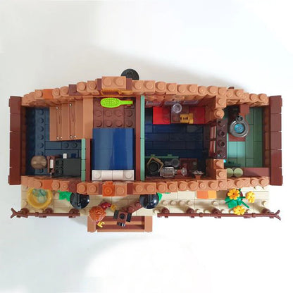 Forest Cabin Model Building Blocks